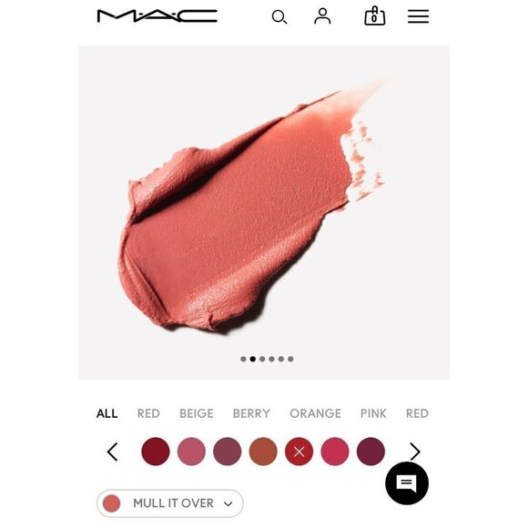 MAC Powder Kiss Liquid Lipcolour-# 989 Mull It Over 5ml/0.17oz NEW IN BOX - Picture 12 of 17